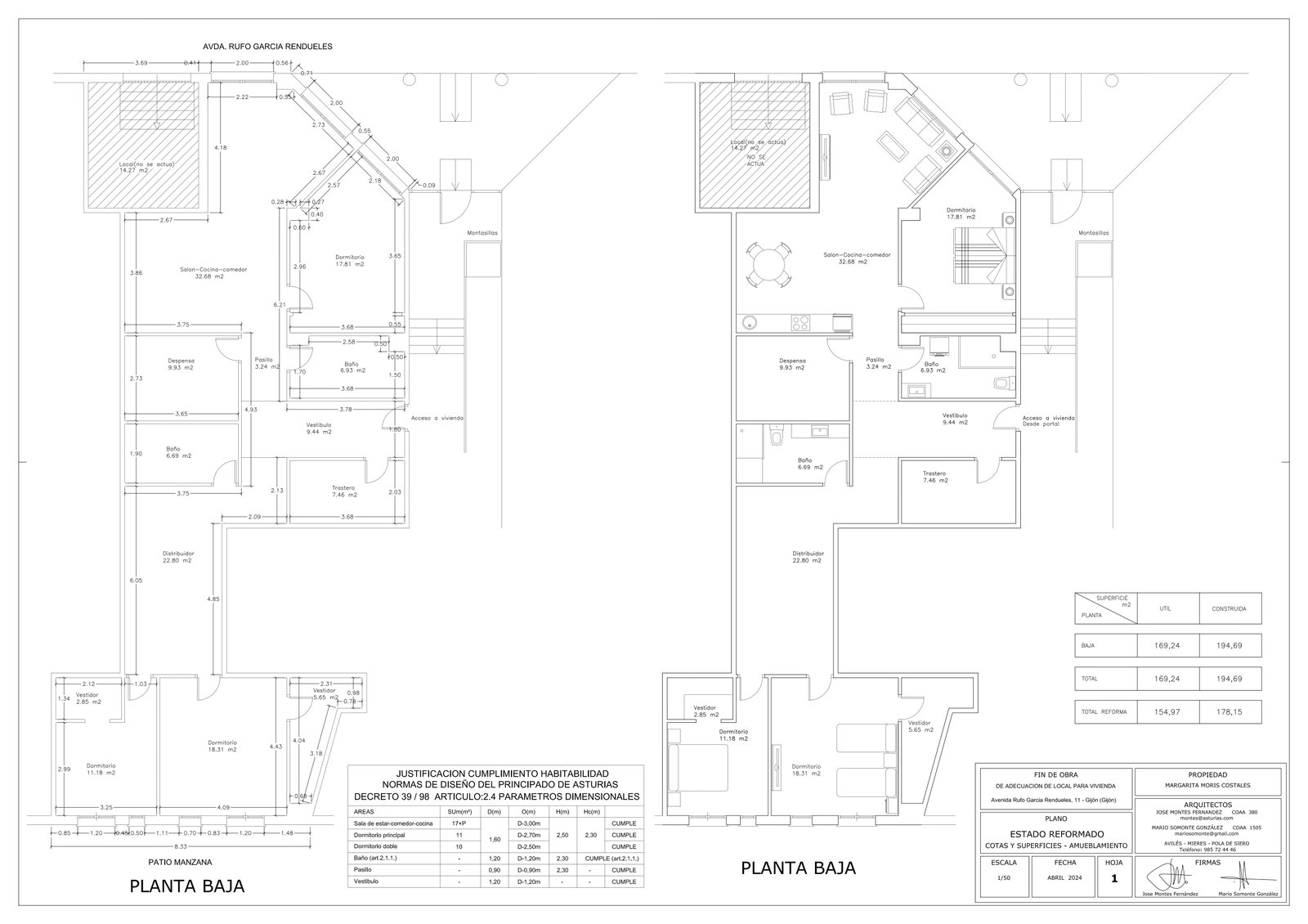 Plano de Distribución